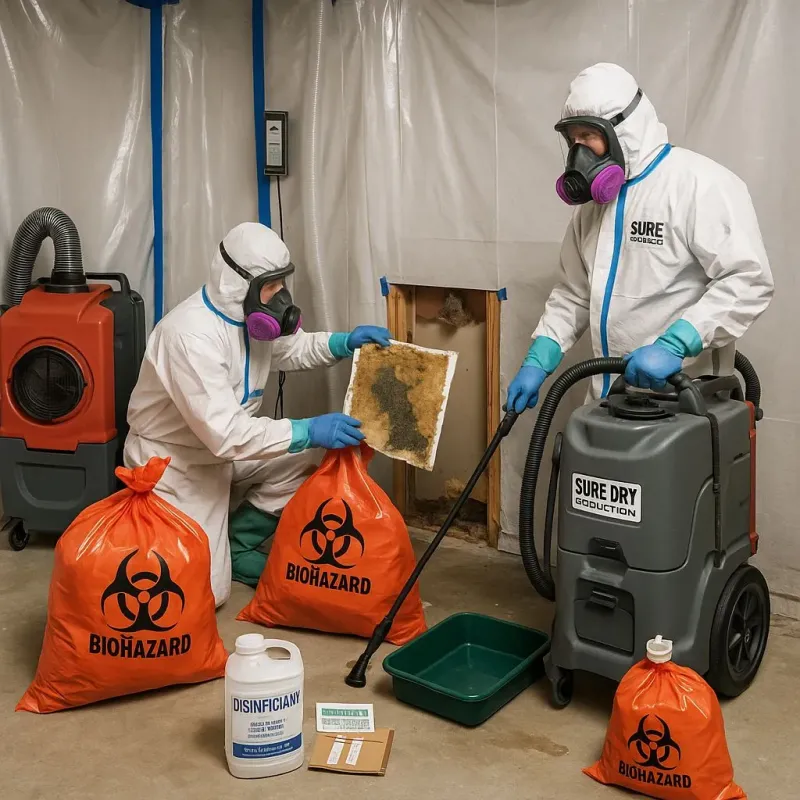 Contaminated Water Handling Protocols process in Saint Dennis, KY